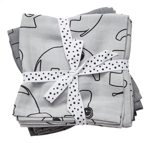 Image de 'Done swaddle 2pack grey grand'