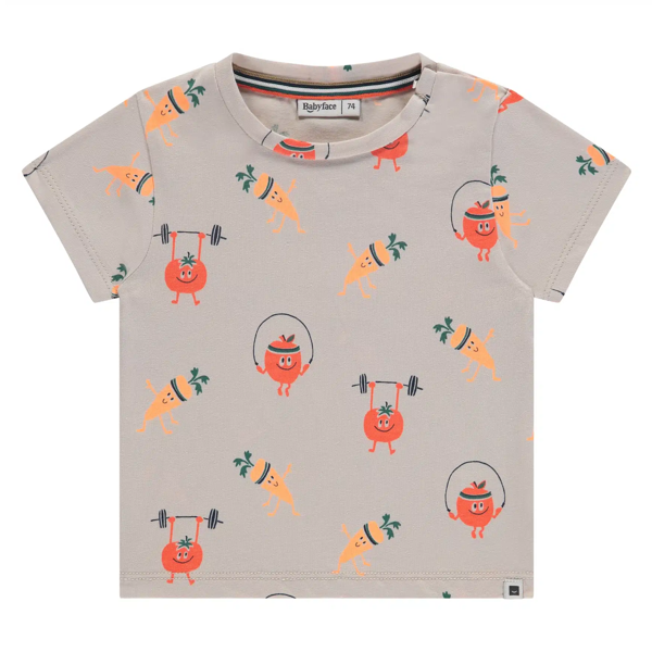 Image de 'baby boys t-shirt short sleeve bone 68'