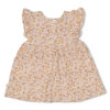 Image de 'Jurk ruches AOP - Flower Field Creme 80'