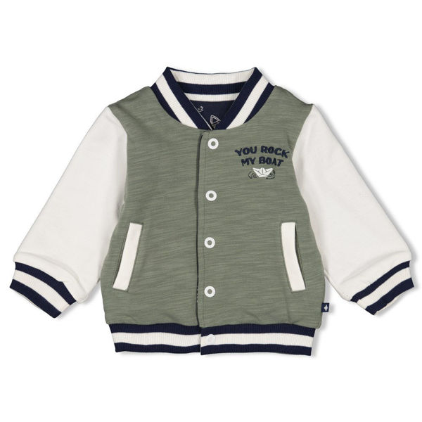 Image de 'Omkeerbaar jasje - Rock My Boat Groen 62'