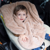 Image de 'Poncho de voyage 9-36m Natural SOFTY + JERSEY'
