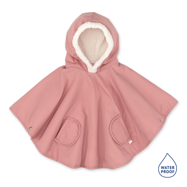 Bild von Poncho de voyage 9-36m Hibiscus WATERPROOF + TEDDY