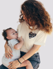 Image de 'T-shirt d'allaitement COEUR LEOPARD S'