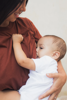 Image de 'T-shirt d'allaitement MARRON M'